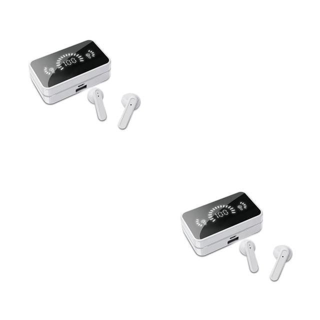 Seitruly 1 par de auriculares inalámbricos a prueba de sudor, auriculares deportivos recargables con Control de botones, conducción portátil Type2 NO2