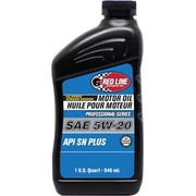 Red Line 12814 Professional Series 5W20 Motor Oil - 1 Quart (12 Pack)