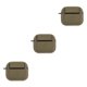 thumbnail image 1 of Cateissary Estuche de transporte para auriculares a prueba de agua Funda inalámbrica de viaje Reemplazo de hebilla de auriculares para 3 Marrón Type1 NO1, 1 of 6