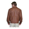 thumbnail image 3 of Men's Scully Featherlite Leather Jacket w/ Double Collar 48, 3 of 3