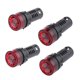 thumbnail image 1 of 4PCS AD16-22SM 22mm 12V / 24V ROJO Indicador Luz de señal Flash Sonido Zumbador Pitido, 1 of 9