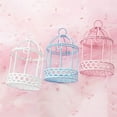 thumbnail image 4 of Zhaomeidaxi Small Iron Hanging Birdcage Lantern, Vintage Decorative Centerpieces of Wedding %26 Party Christmas Tealight Holder,Small Vintage Lantern Decorative Metal Holders for Hanging or Table Top, 4 of 9