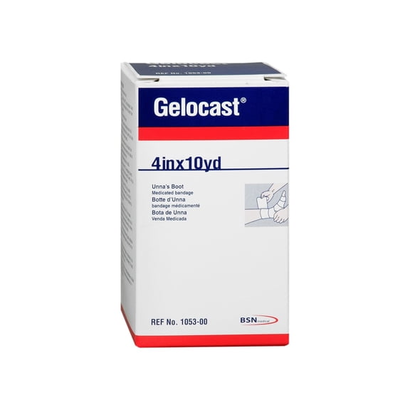 Gelocast Unna Boot Bandage With Calamine Of Size: 4 Inches X 10 Yards - 1 Ea