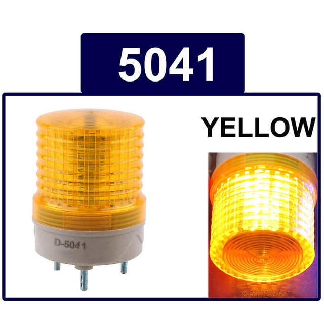 Mini Signal Warning Lamp Flashing Light DC12/24V AC110/220V High Brightness LED Red Green Yellow Blue No Buzzer For Machine-Vinsniv