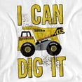 thumbnail image 2 of Tonka Play Dirty Women's T Shirt, White, Small, 2 of 6