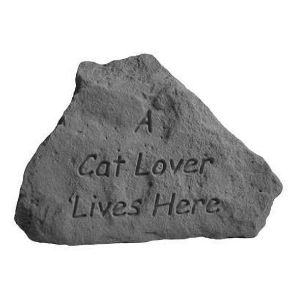 A Cat Lover... Inspirational Garden Stone