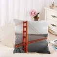 thumbnail image 2 of MKHERT Golden Gate in San Francisco Pillow Covers Pillowcase Throw Pillows 18x18 inch, 2 of 2
