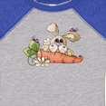 thumbnail image 4 of Inktastic Ladybugs and Bunny Rabbit with Carrot Boys Baby Bodysuit, 4 of 5