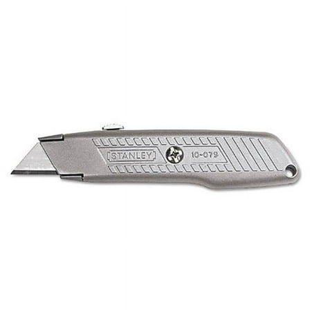 Stanley Tools BOS Interlock Retractable Utility Knife, Metal