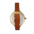 thumbnail image 2 of Bertha Madison Sunray Dial Leather-Band Watch, 2 of 3