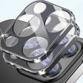 thumbnail image 1 of Protecteur d'Objectif de Caméra 2 Pack Compatible avec iPhone 13 Pro/13Pro Max Accessoires Trempé Protecteur d'Écran en Verre Choc / Étanche, Résistant aux Éclats / Rayures, Cas Amical, Graphite Ultra Clair, 1 of 5