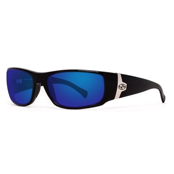 ONOS ORETI Blue Mirror POLARIZED Black Frame Sunglasses