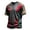 Dark Gray-#001A, variant on Mexico Soccer Jerseys Men V Neck Short Sleeve Soccer Tops Mexican Jersey Soccer Digital Print Black Gold Cultural Sport Jersey Mexican Fan Athletic Stadium Top Shirts,Orange S