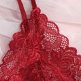 thumbnail image 4 of uublik Valentines Lingerie Set for Women Babydoll Plus Size Sexy Naughty Lace Bodysuit, 4 of 5