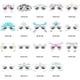 thumbnail image 3 of Pegatinas de tatuaje temporal para fiesta de Halloween, tatuaje de cejas 3D de diamante, maquillaje de espectáculo para niños, joyería facial DIY, decoración de tatuaje, 3 of 4