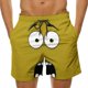 thumbnail image 1 of Pantalones Cortos de Cintura Elástica de los Hombres Casual Divertido Impreso Pantalones Cortos de Natación, Bajos de Playa de Verano Ligeros con Bolsillos, 1 of 5