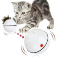 thumbnail image 1 of Ball Automatic Smart Cat Toy White, 1 of 5