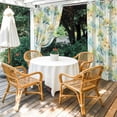 thumbnail image 4 of Outdoor Curtains for Patio Waterproof, Watercolor Forest Colorful Outdoor Privacy Panels Grommet, Abstract Art Modern Trees Blackout Outside Curtains for Porch/Cabana/Pergola/Gazebo 54"x95", 2 Panels, 4 of 8