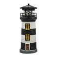 thumbnail image 4 of Lámpara Faro LED Faro giratorio solar Torre Luces Iluminación decorativa al aire libre JShteea Para estrenar, 4 of 8