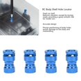 thumbnail image 3 of 4PCS RC Corps Trou Localisateur, Alliage d'Aluminium et de Matériel, Facile, Réduit les Vibrations, Conception Précise, Durable, 3 of 8