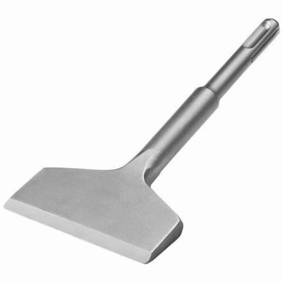 SDS Plus Flat Chisel 165mm x 75mm Angled Nose Chisel Professional Chisel Wide Chisel for use in Ceramic Floor Tiles