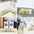 thumbnail image 4 of Easter Rugs for Kitchen Easter Kitchen Rug Easter Kitchen Mat Happy Easter Rabbits Decorative Home Seasonal Spring Easter Holiday, 4 of 5
