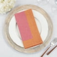 thumbnail image 4 of Saro Lifestyle Color-Blocked Edge Napkin (Set of 4), 4 of 4