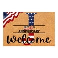 thumbnail image 1 of An A Z Letter Last Name Commemorating The 250th Anniversary Of The United States Rug A Celebration Of The 250th Anniversary Of Independence Day 40x60CM, 1 of 4