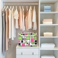 thumbnail image 4 of Yayeee Collapsible Cube Storage Bin with Lid Fabric Closet Decorative Basket with Handles, Abstract Geometric, 4 of 7