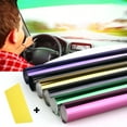 thumbnail image 5 of Htwon Car Window Tint Windshield Sun visor Vinyl Decal Gradual Strip Sticker 8in*4.9ft, 5 of 13