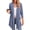 Blue, variant on Cardigan Sweaters for Women Lightweight Open Front Cardigans Casual Loose Fall Coat with Pockets