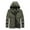 Army Green, variant on Plus Size Jacket for Men Outdoor Waterproof Windproof Lightweight Zipper Hooded Jackets Thin Coats Warm Solid Color Mountaineering Jacket Christmas Gifts for Men