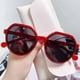 thumbnail image 3 of Gafas de sol coreanas retras de la moda de las gafas de sol de las gafas de sol del tiroteo de la calle, hechas de PC, 3 of 5