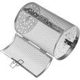 thumbnail image 1 of Angoily Air Fryer Rotisserie Basket: Oven Mesh Basket Rotating Grilled Cage Drum Basket Kitchen Rolling Grill Basket Roast Basket Baking Cage for Barbecue Camping Outdoor Supplies, Rotating Basket, 1 of 4