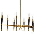 thumbnail image 4 of Dainolite LAN-408HC-VB 8 Light Incandescent Horizontal Chandelier, Vintage Bronze, 4 of 4