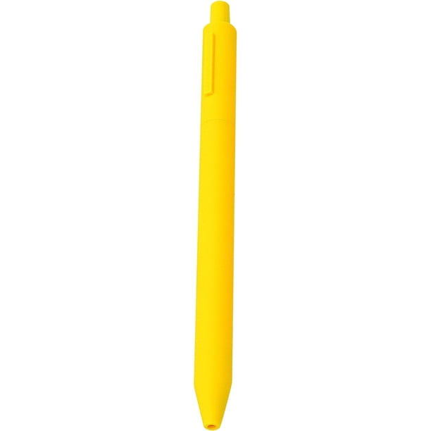 Bolígrafo de la Carta Del Estudiante Del Cepillo Negro, Cepillo Negro de Gran Capacidad Negro de 0,5