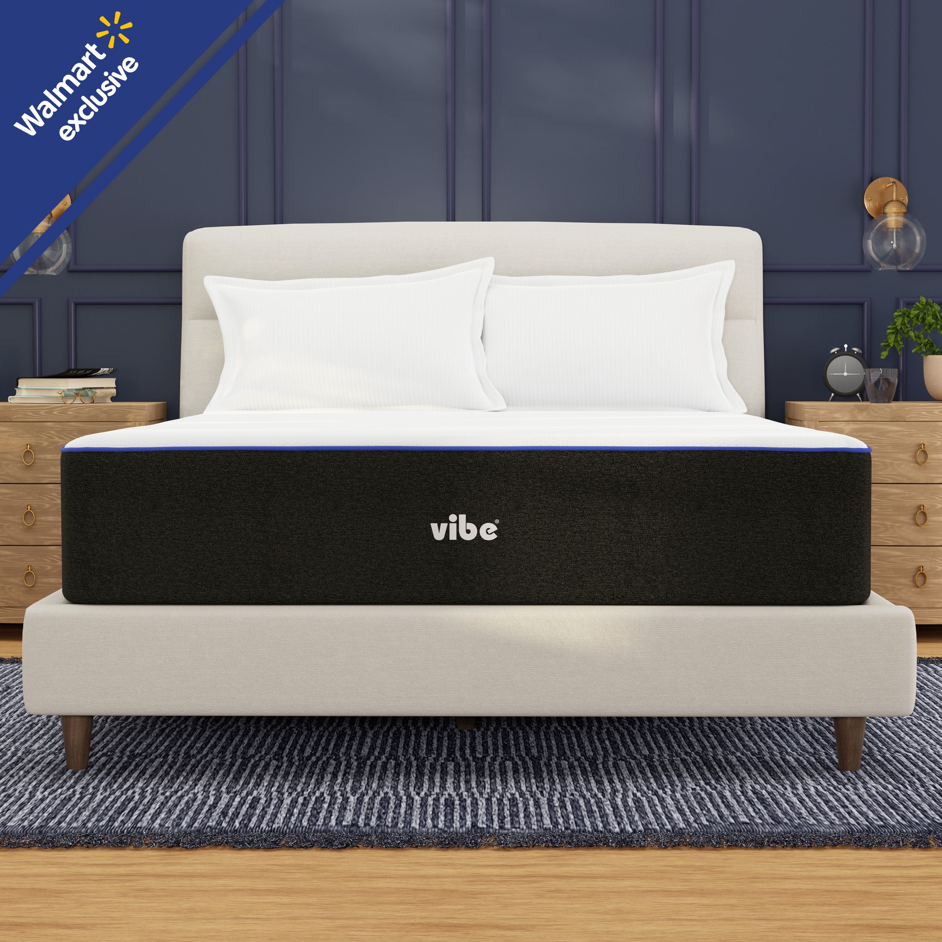 Vibe 12" Queen, Luxury Super Cooling Gel Memory Foam Mattress