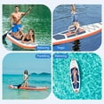 thumbnail image 7 of Gianna Inflatable Stand Up Paddle Board with Premium SUP Paddleboard Accessories,2-in-1 Paddle for Adults,Orange, 7 of 7