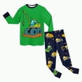 thumbnail image 5 of UAYOTSE Kids & Toddler Boys Pajamas 2 Piece Pjs Set Cotton Sleepwear Long Sleeve Spring Set for 0 6 12 18 24 M,Sizes 7-8 Years, 5 of 5