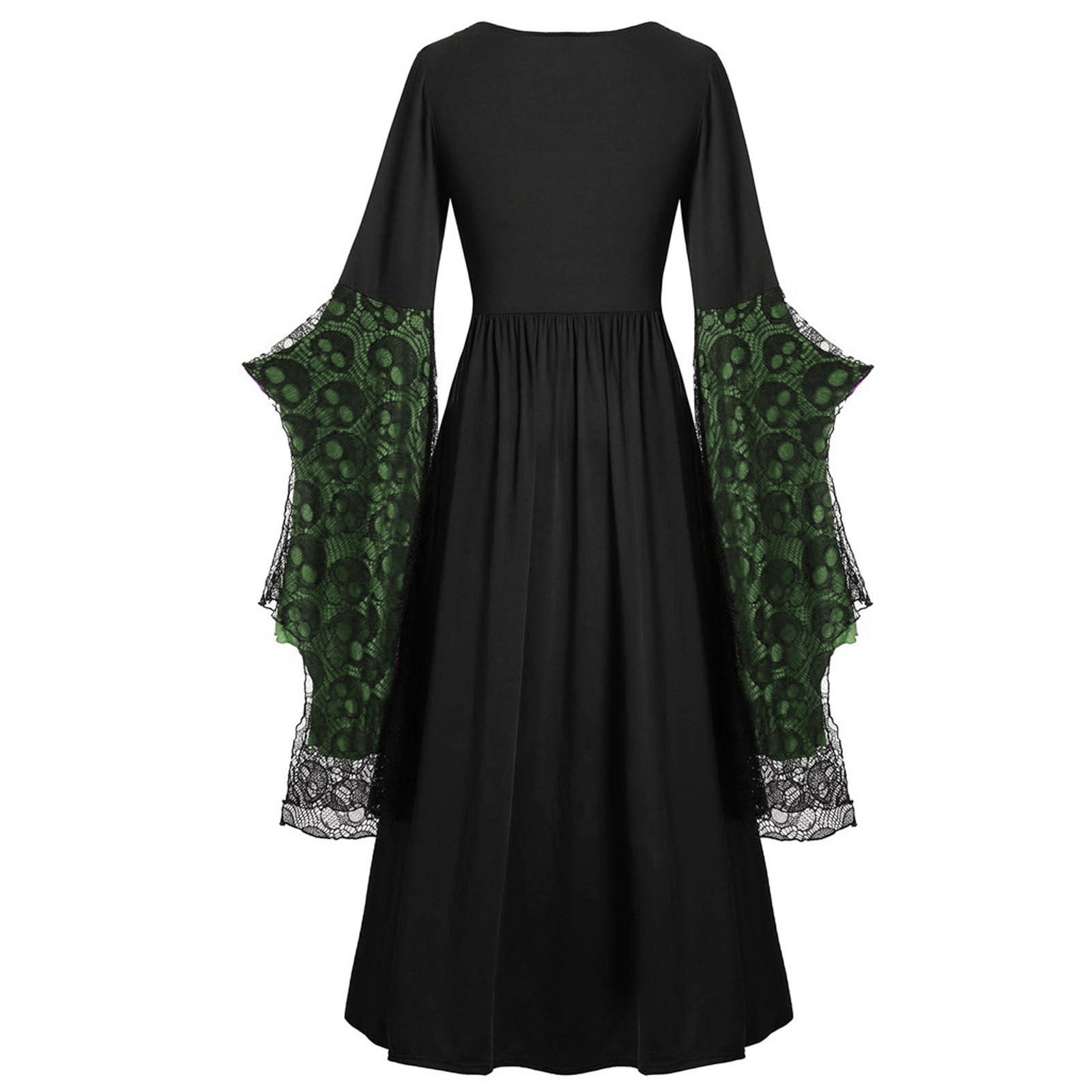 long black gothic dress plus size Black Gothic Gwendolyn Medieval Plus Size Gown Custom 2X