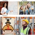 thumbnail image 5 of FMSHPON Happy Thanksgiving Day Decorative Cartoon Turkey Pattern Clipboard Hardboard Wood Nursing Clip Board and Pull for Standard A4 Letter 13x9 inches, 5 of 5