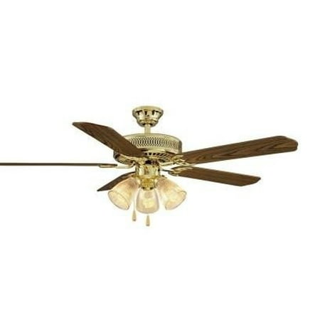 Upc 851725005029 Hampton Bay Landmark Plus 52 In Polished Brass