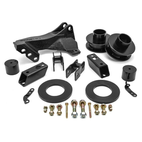 ReadyLift Suspension 17  Ford F-250/F-350/F-450 4WD 2.5in Front Coil Spacer Kit w/ Track Bar Bracket Fits select: 2017-2019 FORD F250, 2017-2019 FORD F350