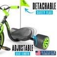 thumbnail image 6 of Drift Trike for Kids Ages 5+ with Adjustable Seat and 16" Front Wheel – Madd Gear, 6 of 10