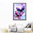 thumbnail image 3 of DIY 5D Diamond Painting 30x40cm Color Mariposa Accesorios Completos, Animal Insecto Bordado Pintura Diamante Pintura Kit Completo Punto De Cruz Cristal Rhinestone Decoración Del Hogar, 3 of 5