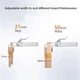 thumbnail image 5 of Adjustable Drawer Fixing Clamp, Adjustable Quick Press Drawer Clamp, Quick-Release Drawer Clamps,Removable Drawer Clamp, 5 of 5
