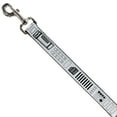 thumbnail image 3 of Star Wars Pet Leash, Dog Leash, Star Wars Stormtroopers Utility Belt Bounding White Grays, 4 Feet Long 0.5 Inch Wide, 3 of 4