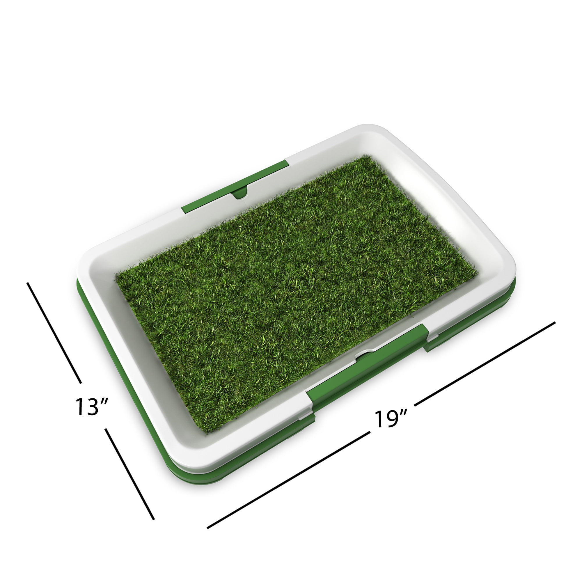 PETMAKER Artificial Grass Pee Pad Set for Dogs - Potty Training for Pets