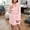Pink, variant on FDGIU Cozy Fleece Bathrobe for Women, Long Robe with Belt, Plush Flannel House Coat for Women Plus Size