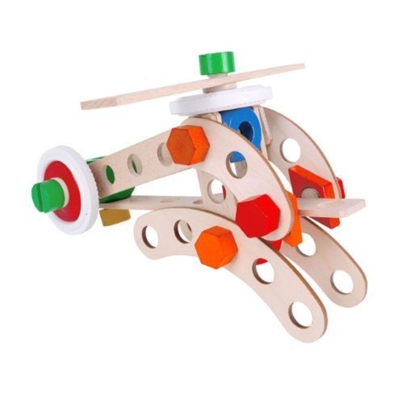 Baufix Helicopter Building Set - Walmart.com